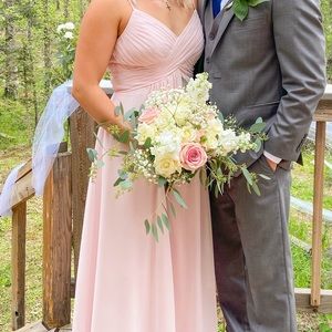 Azazie Shannon Dress I’m Blushing Pink